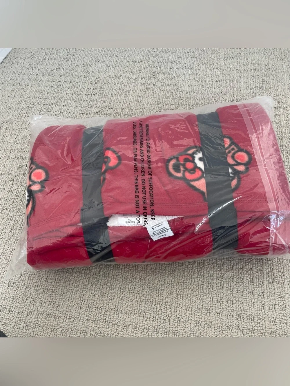 New hello kitty bear fleece blanket